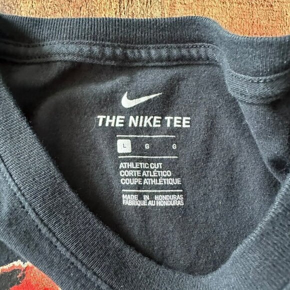 Nike Men'sTiger Woods If Anyone Can Short Sleeve Graphic T-Shirt Tee in Black -L - Picture 6 of 8